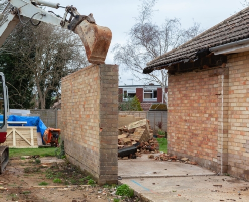 The Woodlands demolition services - house demolition