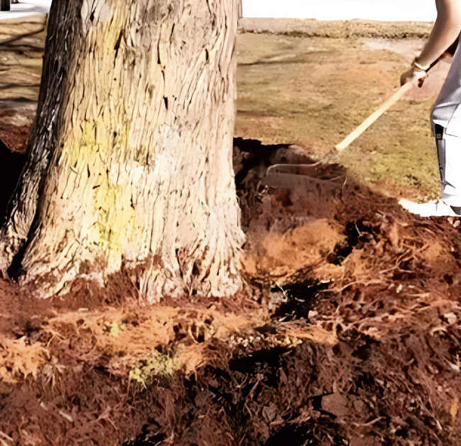 Tree Ring Mulching